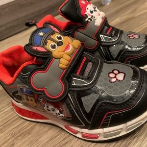 USED PawPatrol lighted shoes!